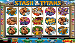 Stash Of The Titans Slot Screenshot