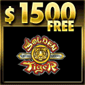 Golden Tiger Slots Offers New Registerd Players 1500 Credits Free - No Deposit.